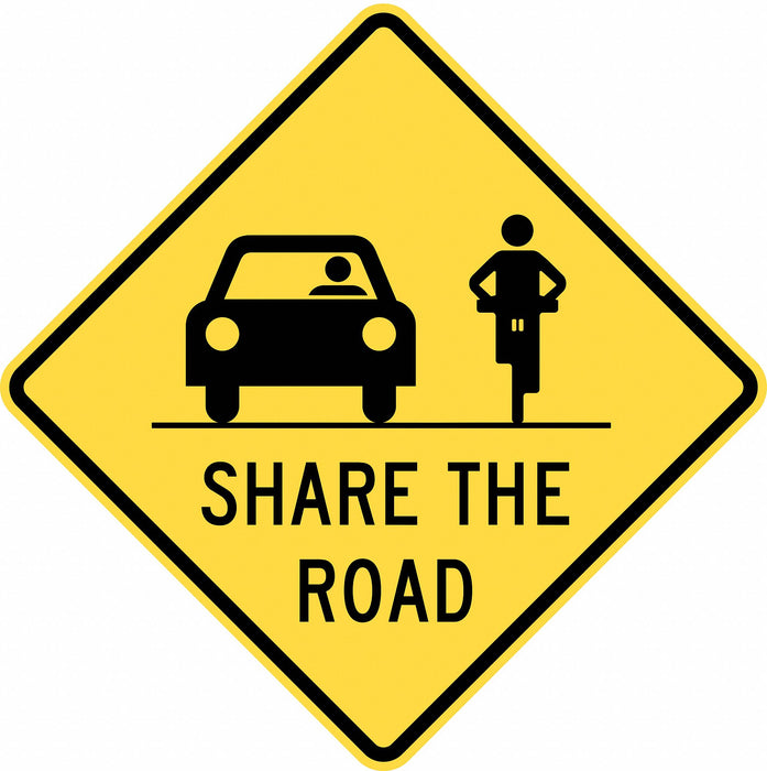 Traffic Sign 24 in x 24 in Yellow