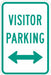 Visitor Parking Sign 18 x 12 