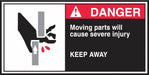 CEMA Label 2 1/2 in x 5 in Vinyl PK5