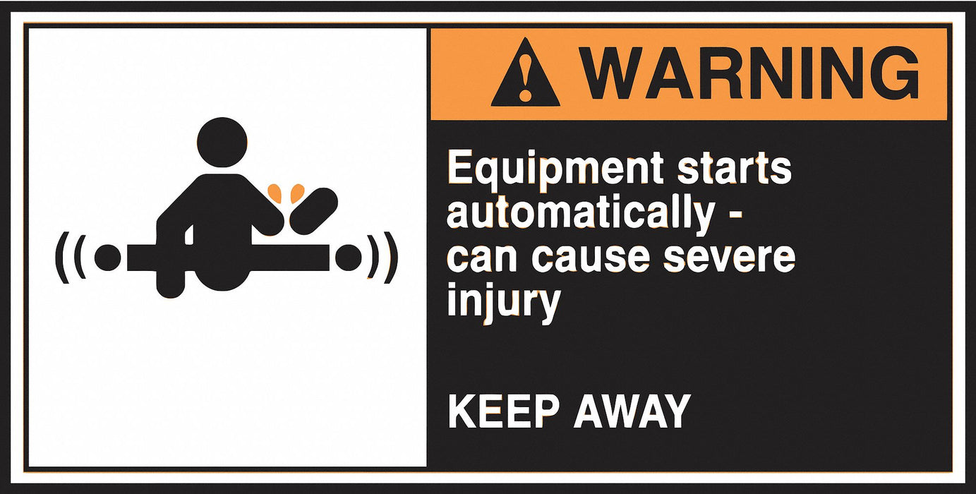 CEMA Label 2 1/2 in x 5 in Vinyl PK5