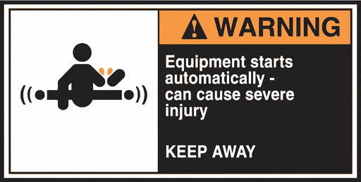 CEMA Label 2 1/2 in x 5 in Vinyl PK5