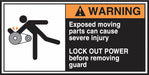 CEMA Label 2 1/2 in x 5 in Vinyl PK5