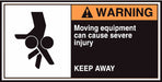 CEMA Label 2 1/2 in x 5 in Vinyl PK5
