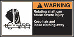 CEMA Label 2 1/2 in x 5 in Vinyl PK5