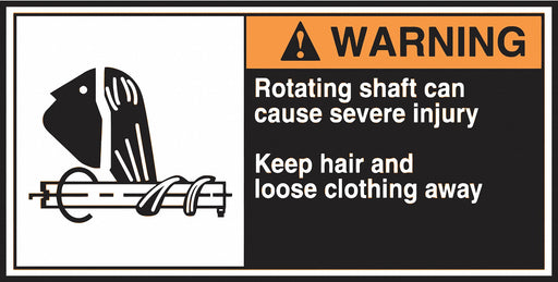 CEMA Label 2 1/2 in x 5 in Vinyl PK5
