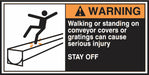 CEMA Label 2 1/2 in x 5 in Vinyl PK5