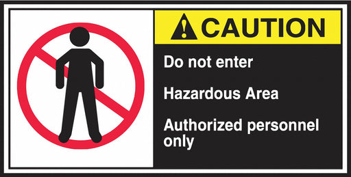 CEMA Label 2 1/2 in x 5 in Vinyl PK5