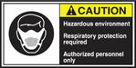 CEMA Label 2 1/2 in x 5 in Vinyl PK5