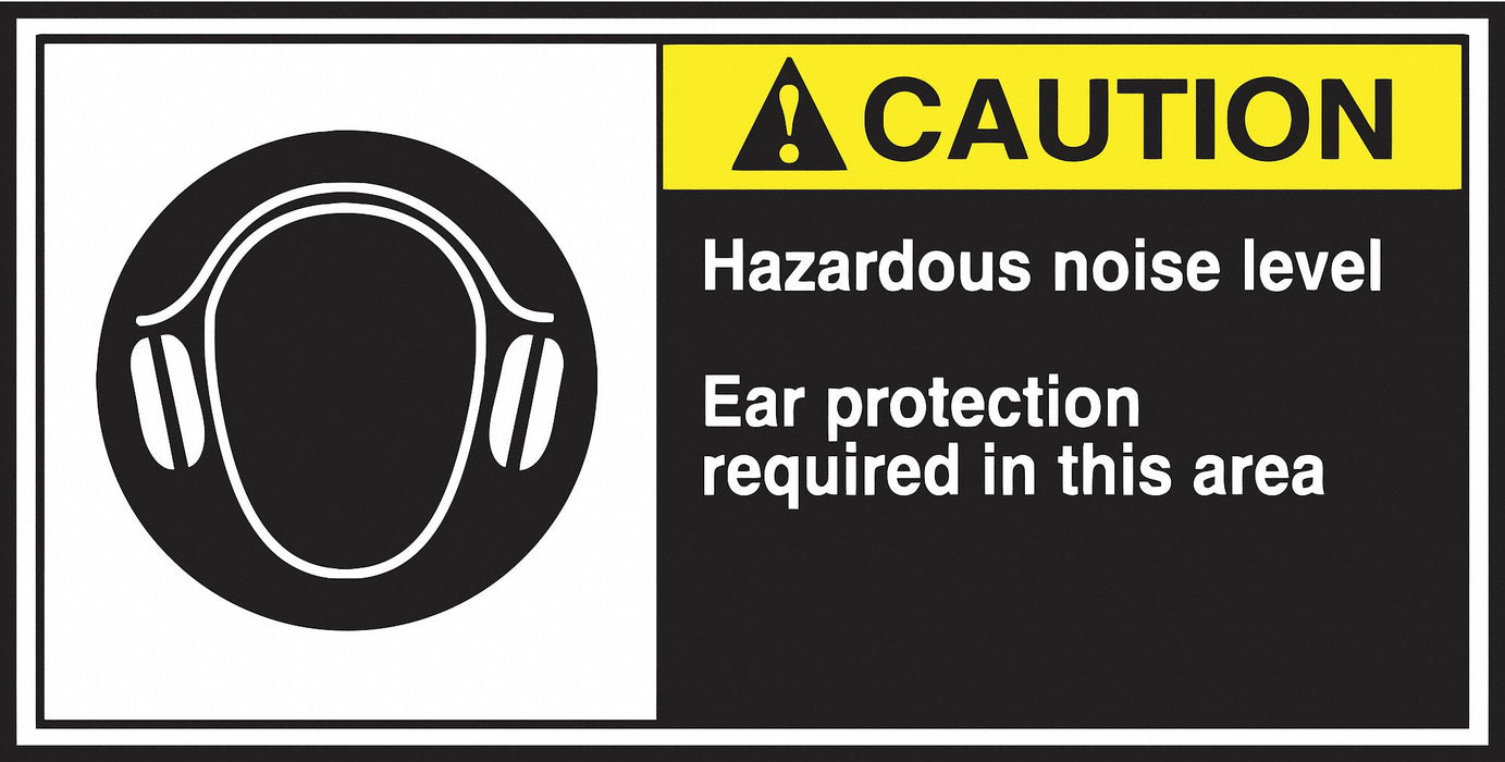 CEMA Label 2 1/2 in x 5 in Vinyl PK5