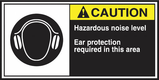CEMA Label 2 1/2 in x 5 in Vinyl PK5