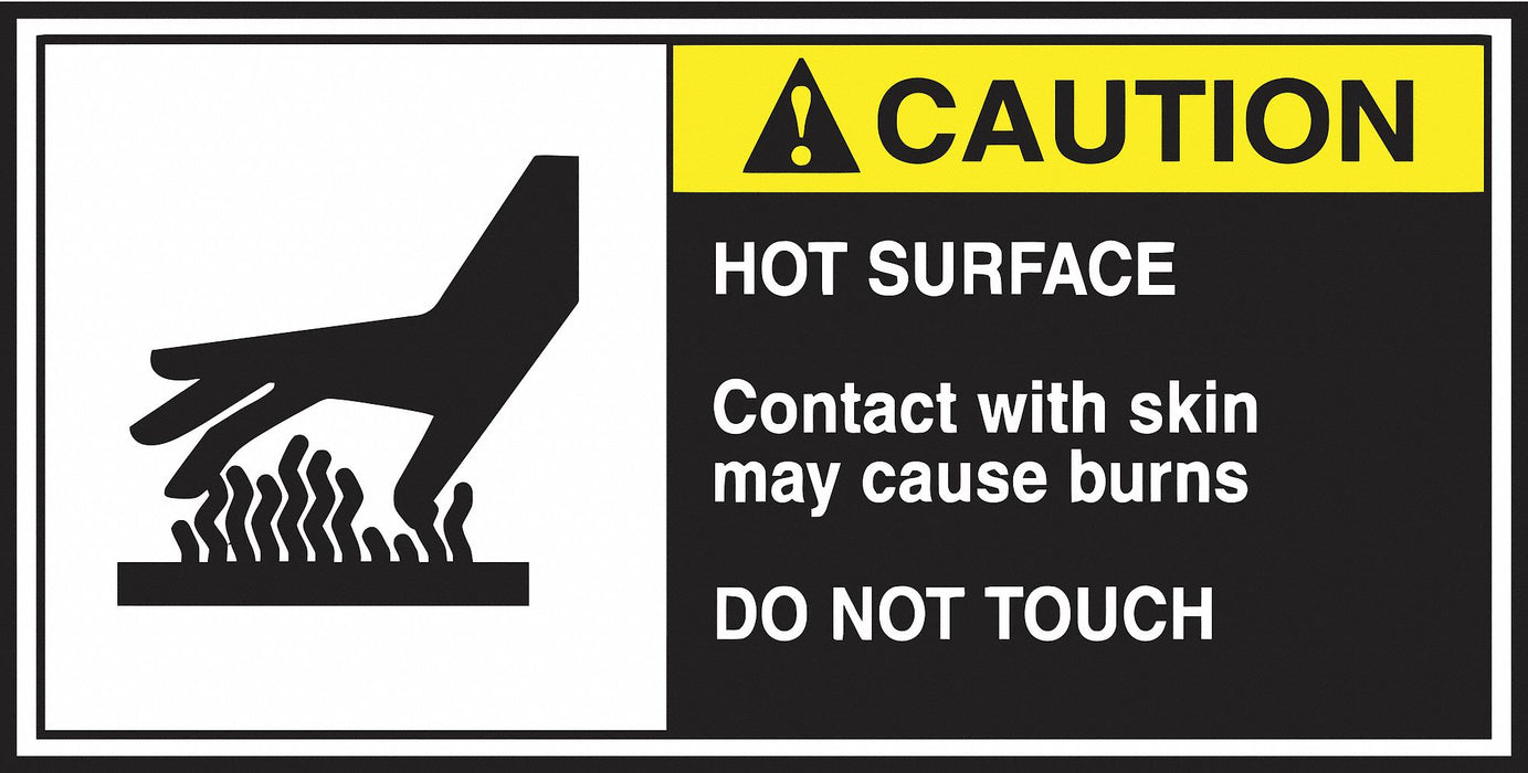 CEMA Label 2 1/2 in x 5 in Vinyl PK5