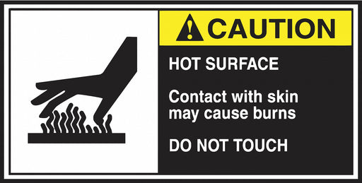 CEMA Label 2 1/2 in x 5 in Vinyl PK5