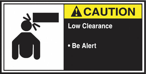 CEMA Label 2 1/2 in x 5 in Vinyl PK5