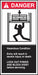 CEMA Label 6 in x 3 in Vinyl PK5