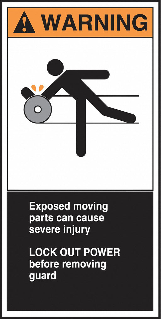 CEMA Label 6 in x 3 in Vinyl PK5