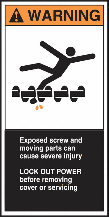 CEMA Label 6 in x 3 in Vinyl PK5