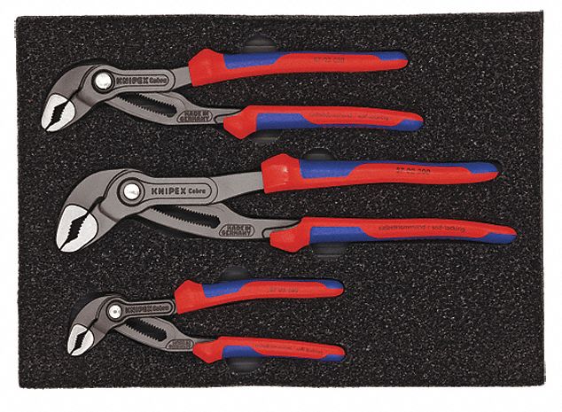 Pliers Set Cobra 3Pcs Self Gripping Jaws