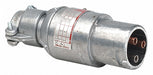 Pin and Sleeve Plug 20 A Gray 2Pl