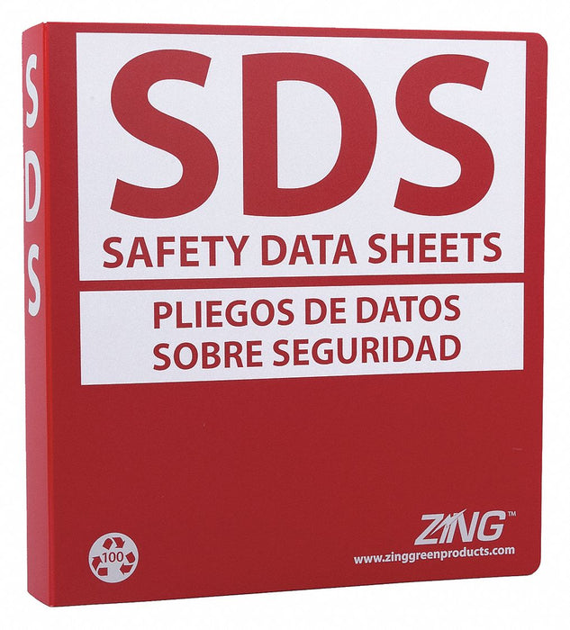 GHS SDS Binder 1-1/2 in Bilingual