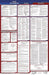 Labor Law Poster Fed/STA MI SP 40Wx26inH