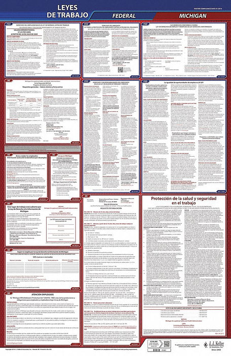 Labor Law Poster Fed/STA MN SP 26inH 1yr