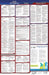 Labor Law Poster Spanish MA Plastic