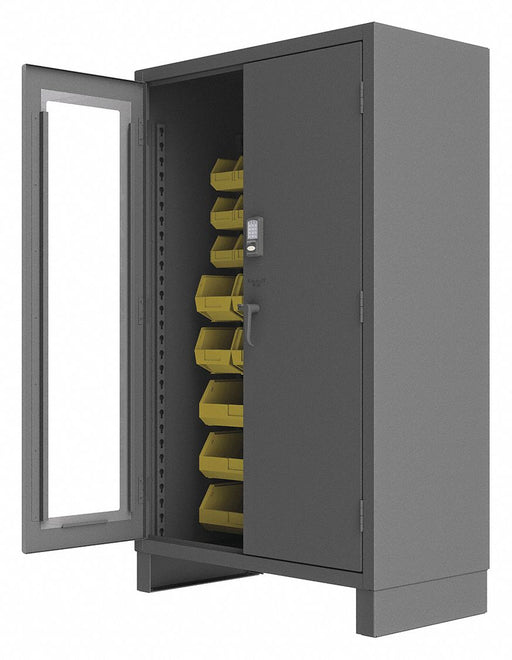 K4874 Bin Cabinet 78 x48 x24 Gray 42YlwBns