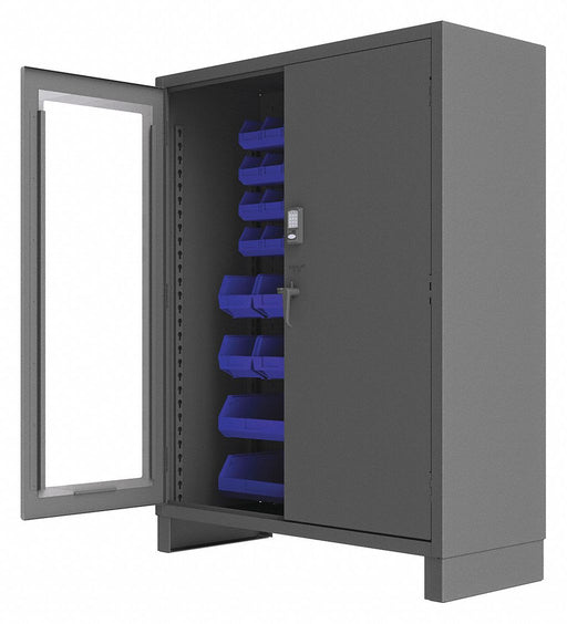 K4875 Bin Cabinet 78 x60 x24 Gray 54BlueBns
