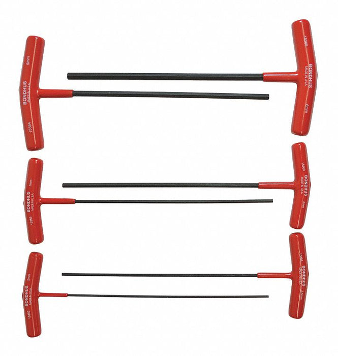 15348 T Handle Hex Wrench Set