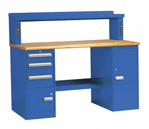 K8138 Workbench Regal Blue 72 W Unassembled