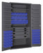 K4932 Bin Cabinet Gray 72 x36 x24 52BlBns