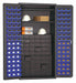 K4938 Bin Cabinet Gray 72 x36 x24 156BlBns