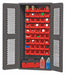 K4943 Bin Cabinet 72 x36 x18 Gray 45RedBns