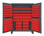 K4905 Bin Cabinet 78 x60 x24 Gray 198RedBns