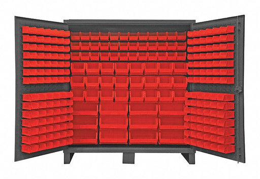 K4906 Bin Cabinet 78 x72 x24 Gray 240RedBns