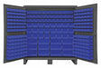 K4906 Bin Cabinet 78 x72 x24 Gray 240BlueBns