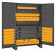 K4940 Bin Cabinet Gray 78 x48 x24 72YllwBns
