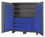 K4917 Bin Cabinet 84 x72 x24 Gray 212BlueBns