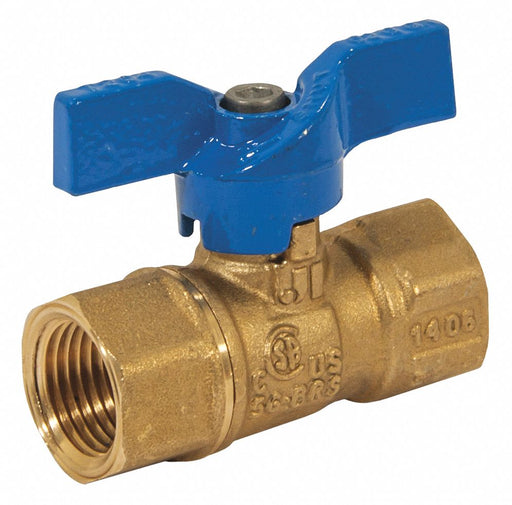 Manual 2-Way Ball Valve IPS Brass