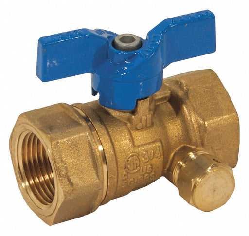 Manual 2-Way Ball Valve IPS Brass