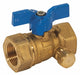 Manual 2-Way Ball Valve IPS Brass