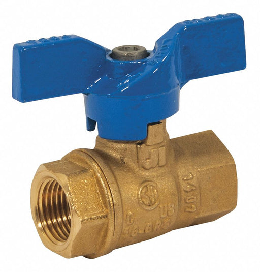 Manual 2-Way Ball Valve IPS Brass