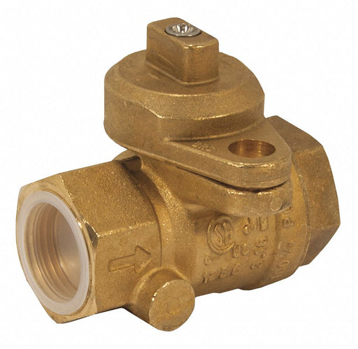 Manual 2-Way Ball Valve NPT Brass