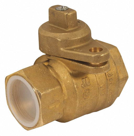 Manual 2-Way Ball Valve NPT Brass