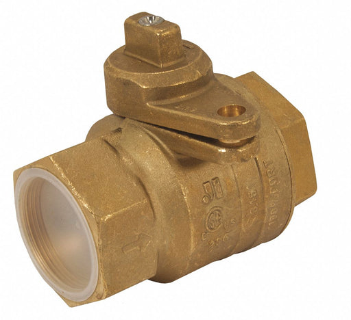 Manual 2-Way Ball Valve NPT Brass