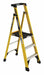 Podium Stepladder 3 ft Fiberglass 375 lb