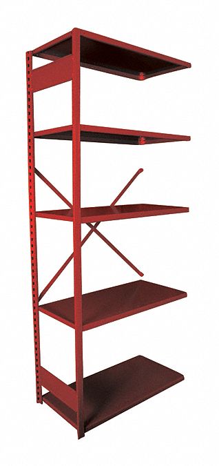 Metal Shlvng Cap 650 lb 12inx84inx36in