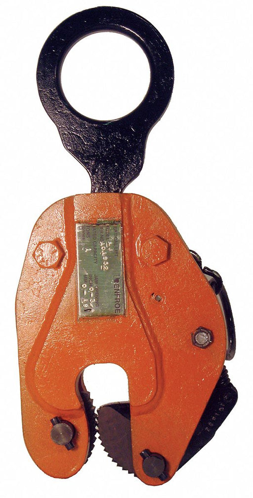 Plate Clamp 4 000 lb Load Cap. Manual