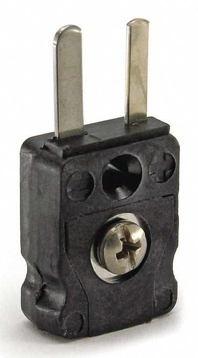 Thermocouple Plug J Black Miniature