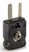 Thermocouple Plug J Black Miniature